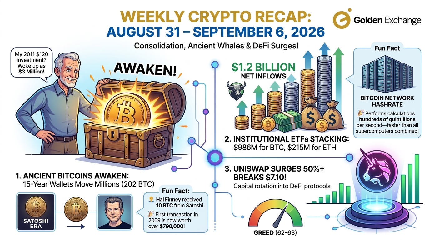 Ancient Bitcoins Awaken